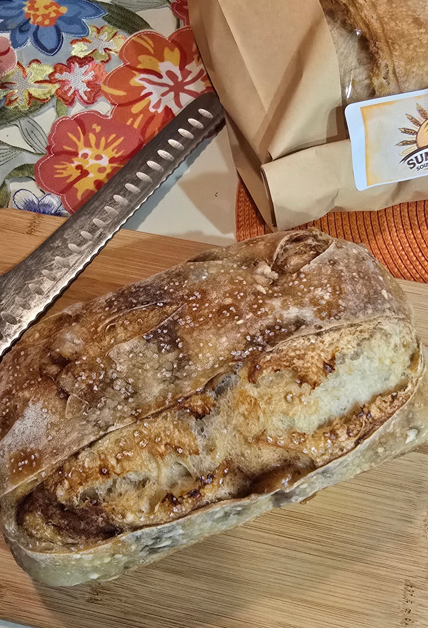 Cinnamon Apple Raisin Sourdough - Loaf