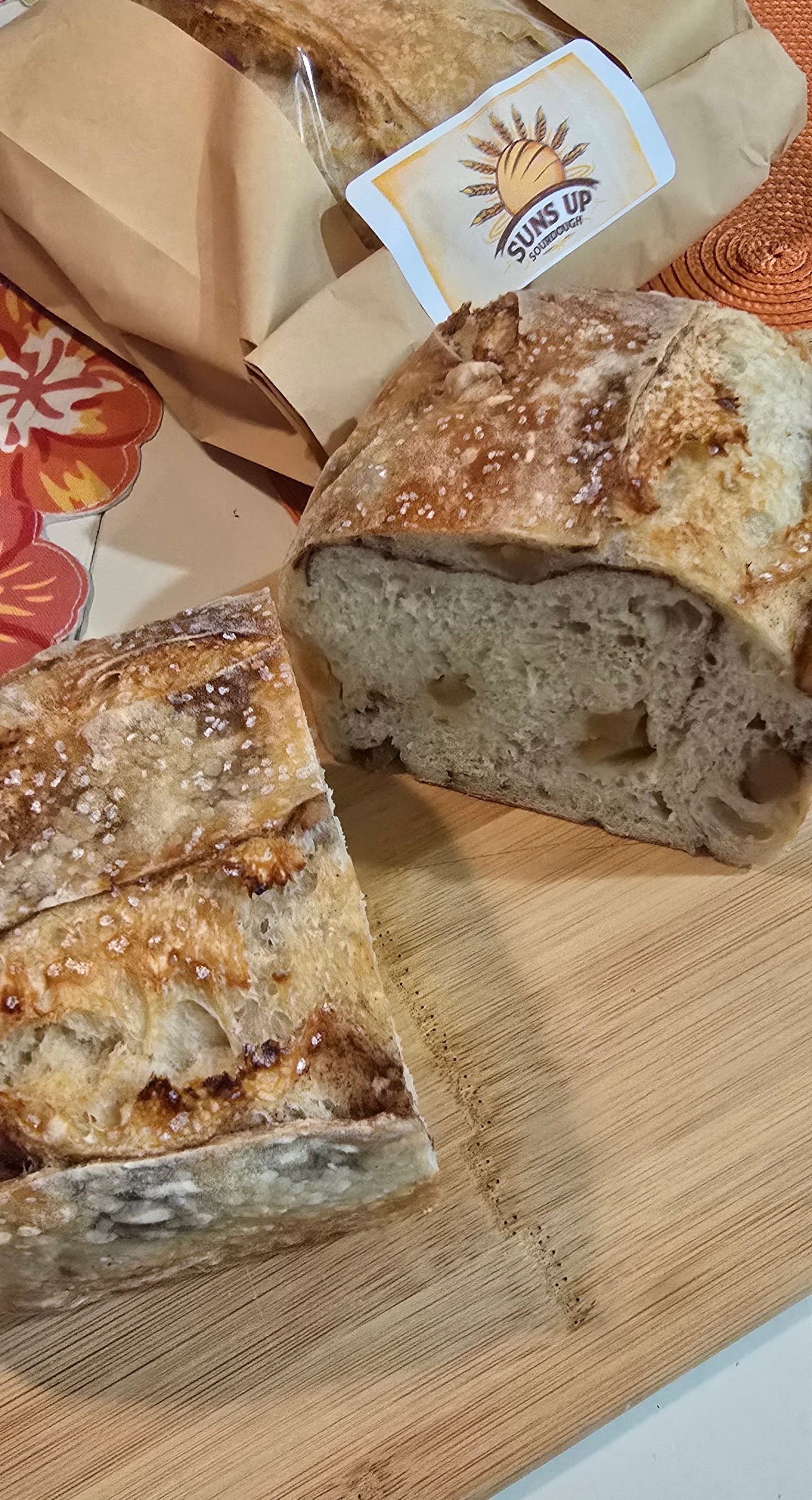 Cinnamon Apple Raisin Sourdough - Loaf